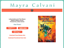 Tablet Screenshot of mayracalvani.com